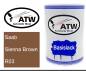 Preview: Saab, Sienna Brown, R03: 500ml Lackdose, von ATW Autoteile West.